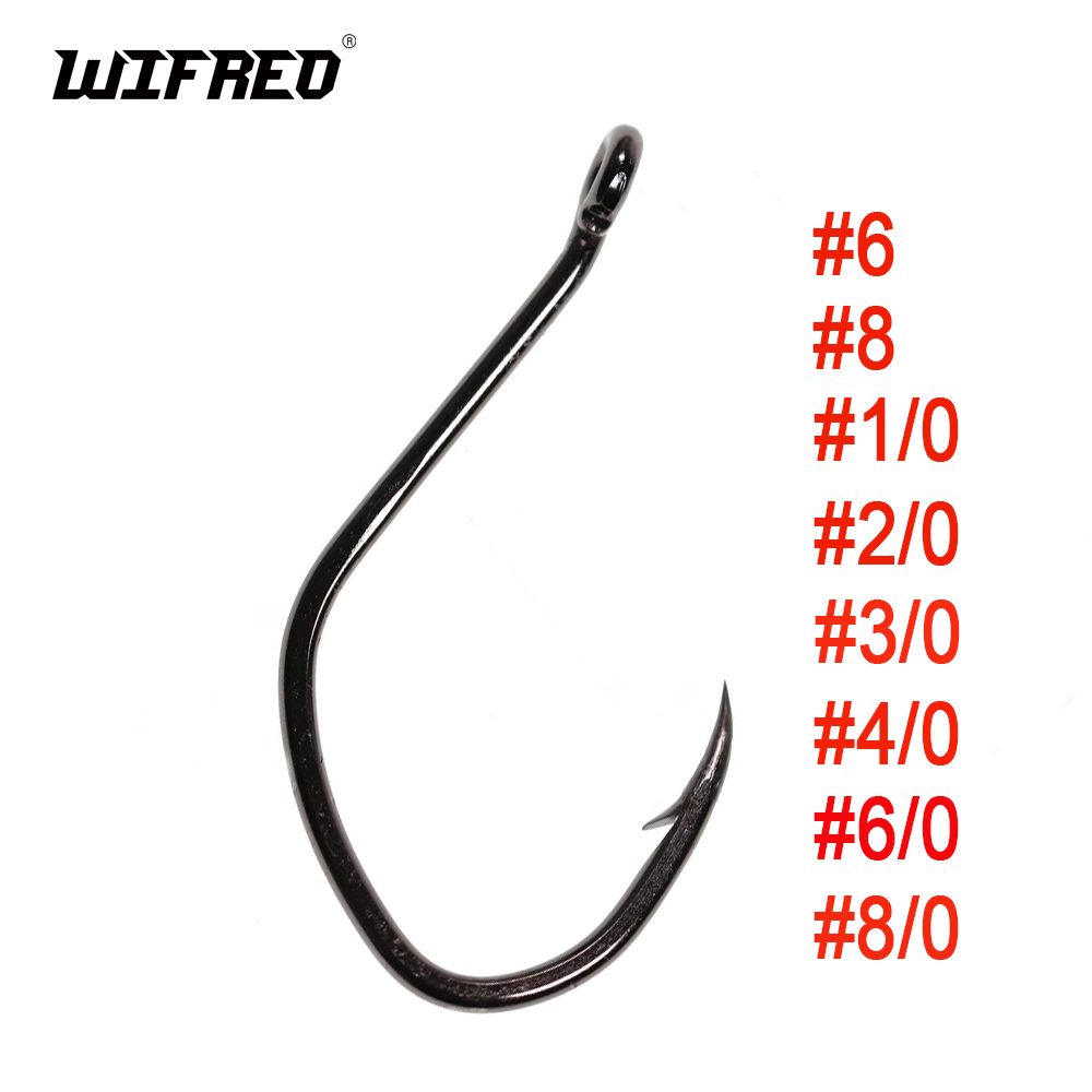 Fishing Hook Barbless - Wifreo 20 stks V-vorm Meerval Haak