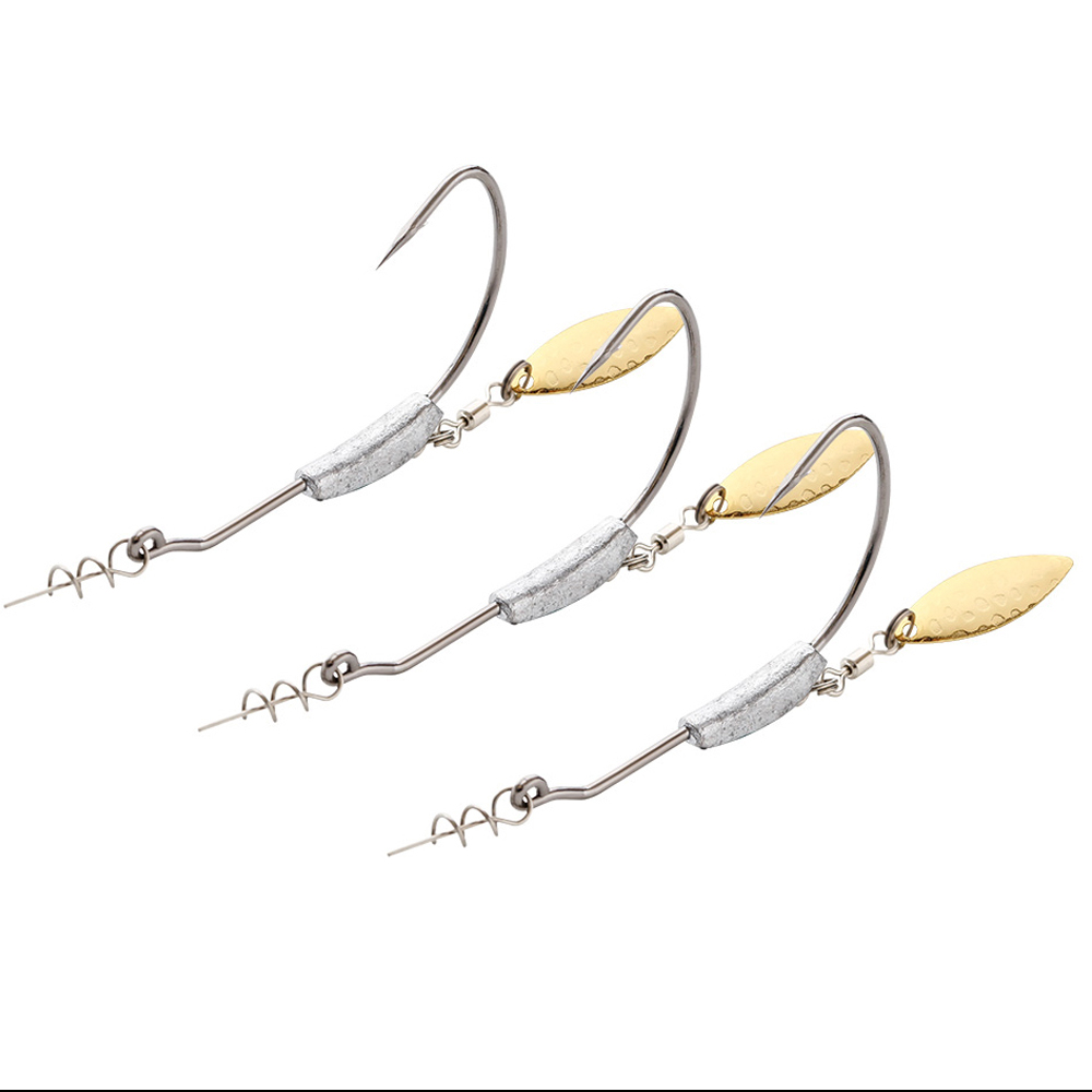 Atueno 4Pcs Offset Vishaken Ge - Fishing Hook Offset recensie en prijs